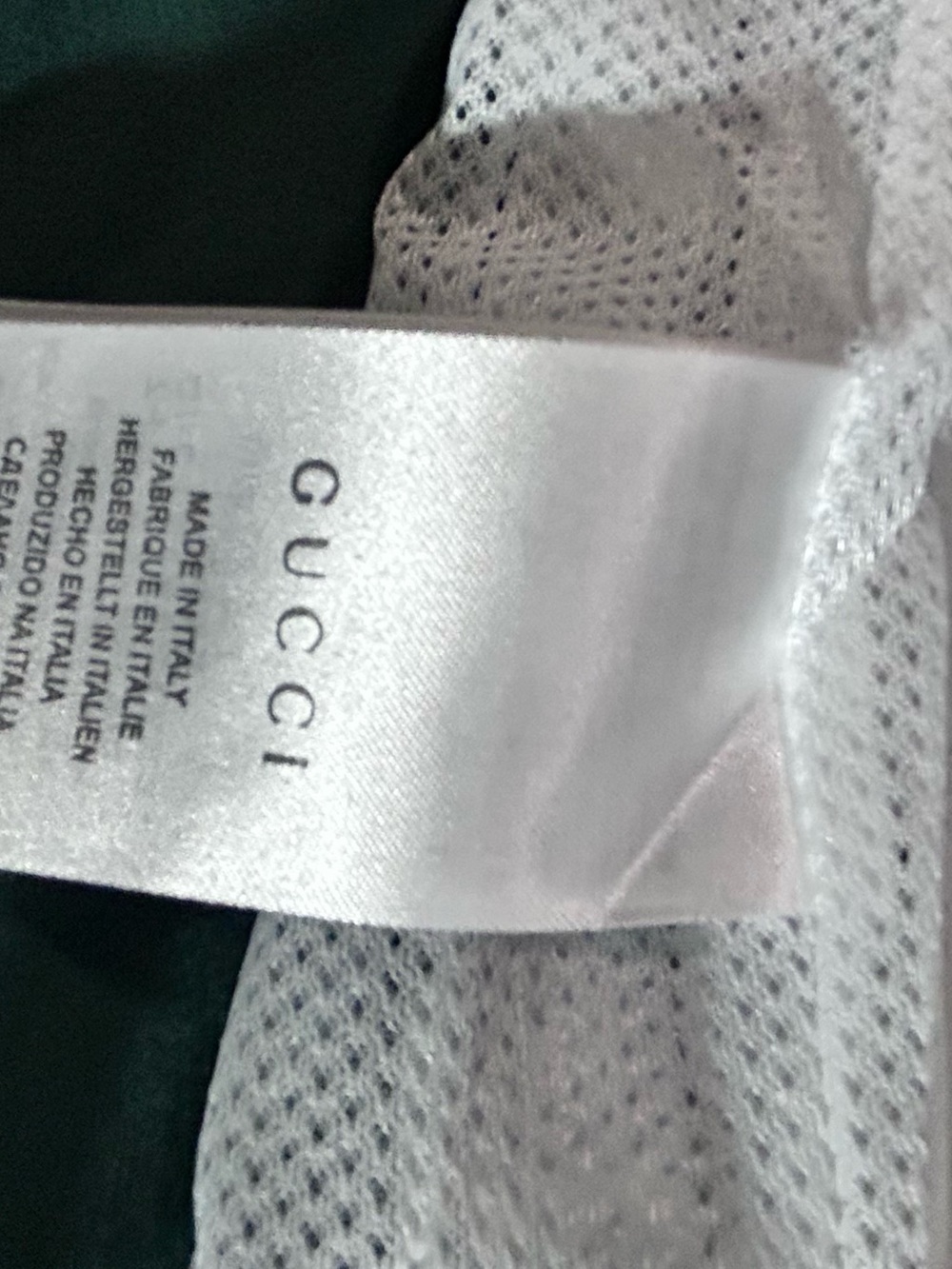 Gucci Navy and White GG Monogram swim trunks - Picture 5 of 6